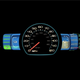 Illustration for article titled Ford SmartGauge LCD Instrument Panel Brings Futuristic Look, Green Leaves To 2010 Hybrids
